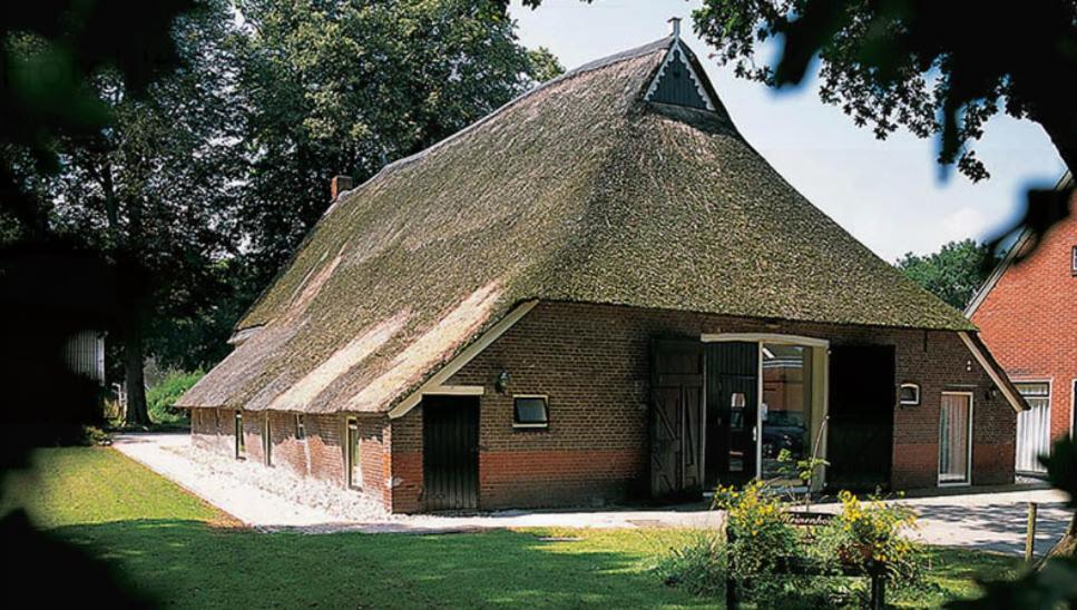 Nieuw - Luxe Blokhut Chalet In Bosrijke Omgeving Anloo Exteriör bild