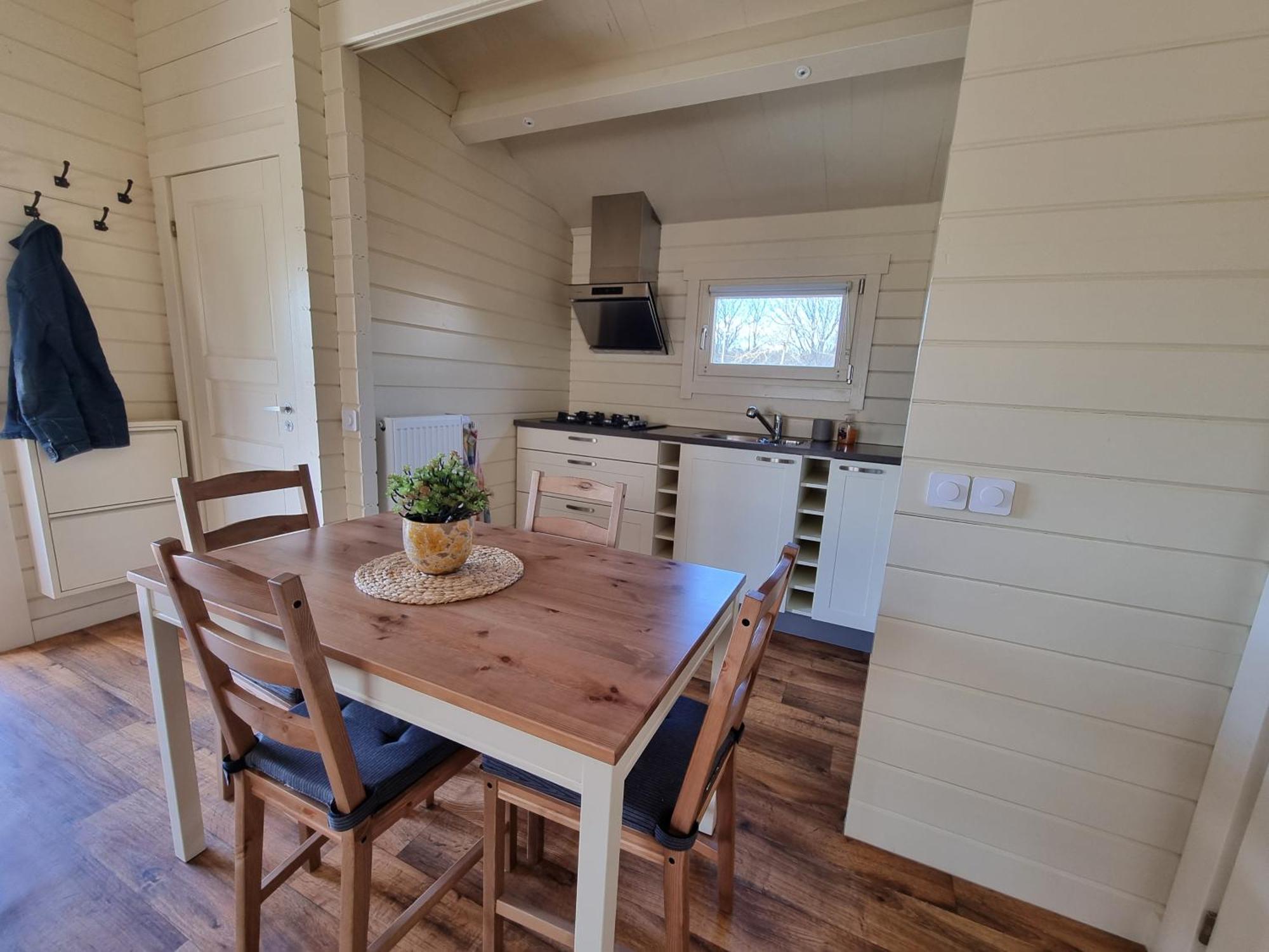 Nieuw - Luxe Blokhut Chalet In Bosrijke Omgeving Anloo Exteriör bild