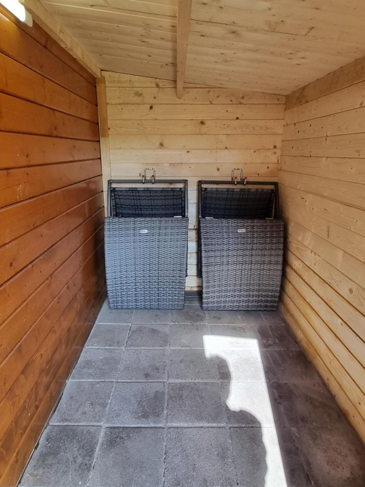 Nieuw - Luxe Blokhut Chalet In Bosrijke Omgeving Anloo Exteriör bild
